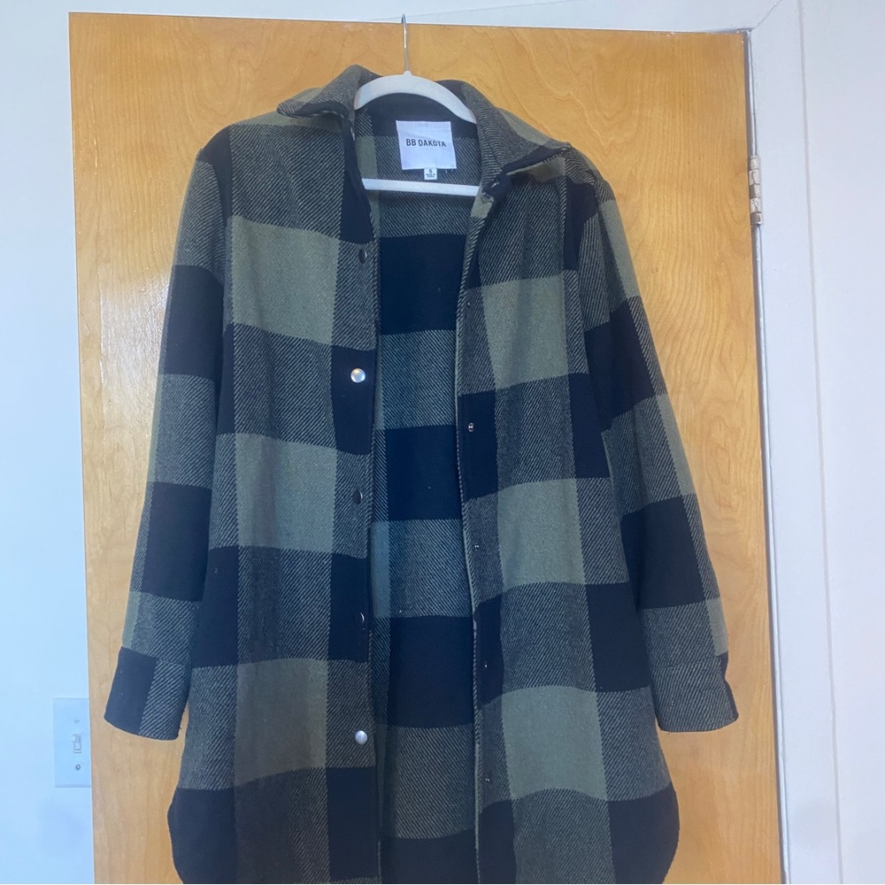BB Dakota Plaid Shacket